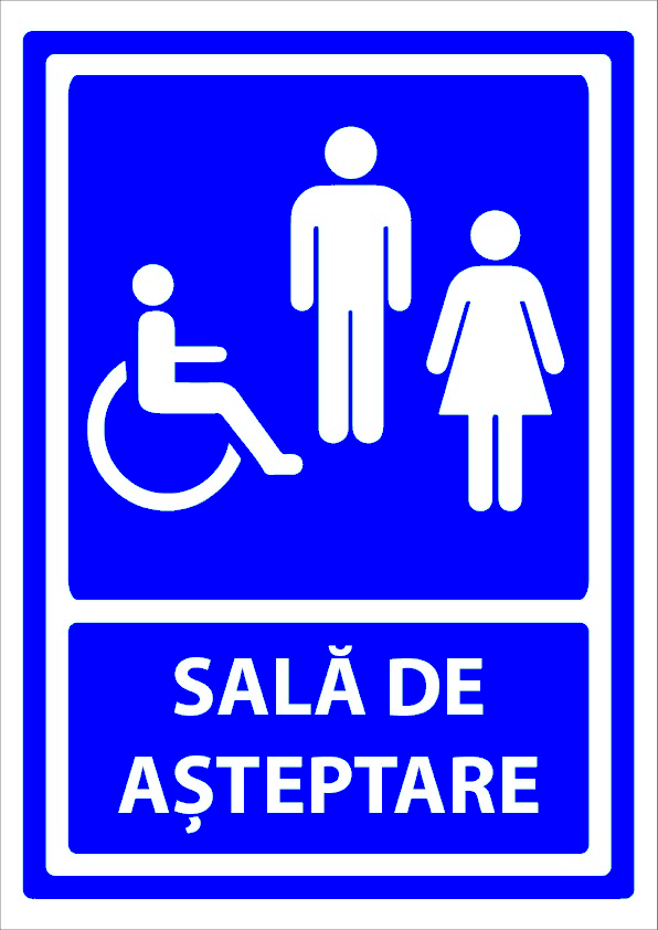 Semn de sala de asteptare