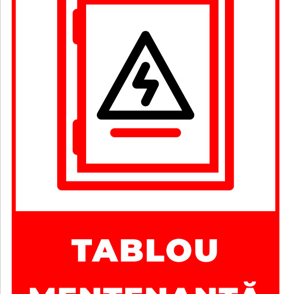 Semn tablou mentenanta