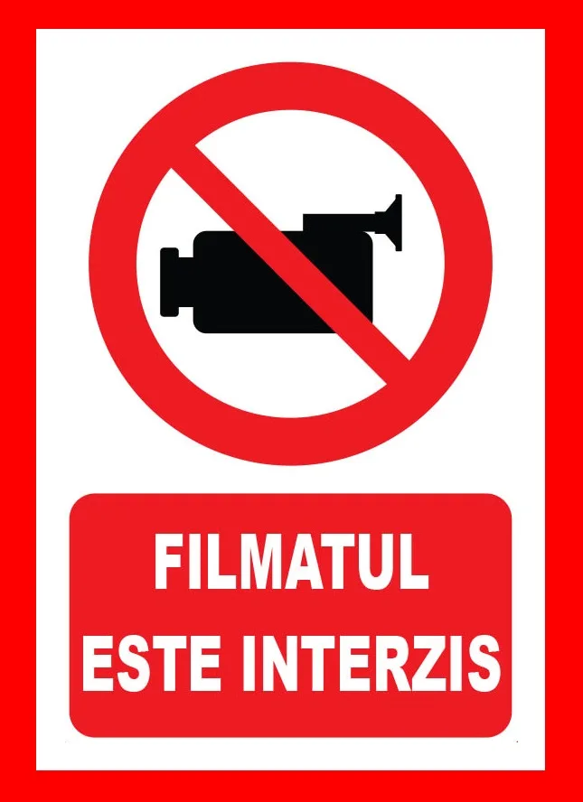 Placuta filmatul este interzis