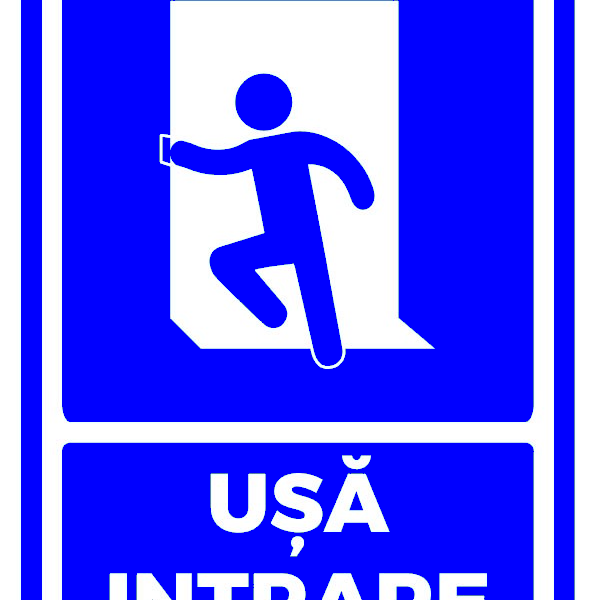 Semn de usa de intrare