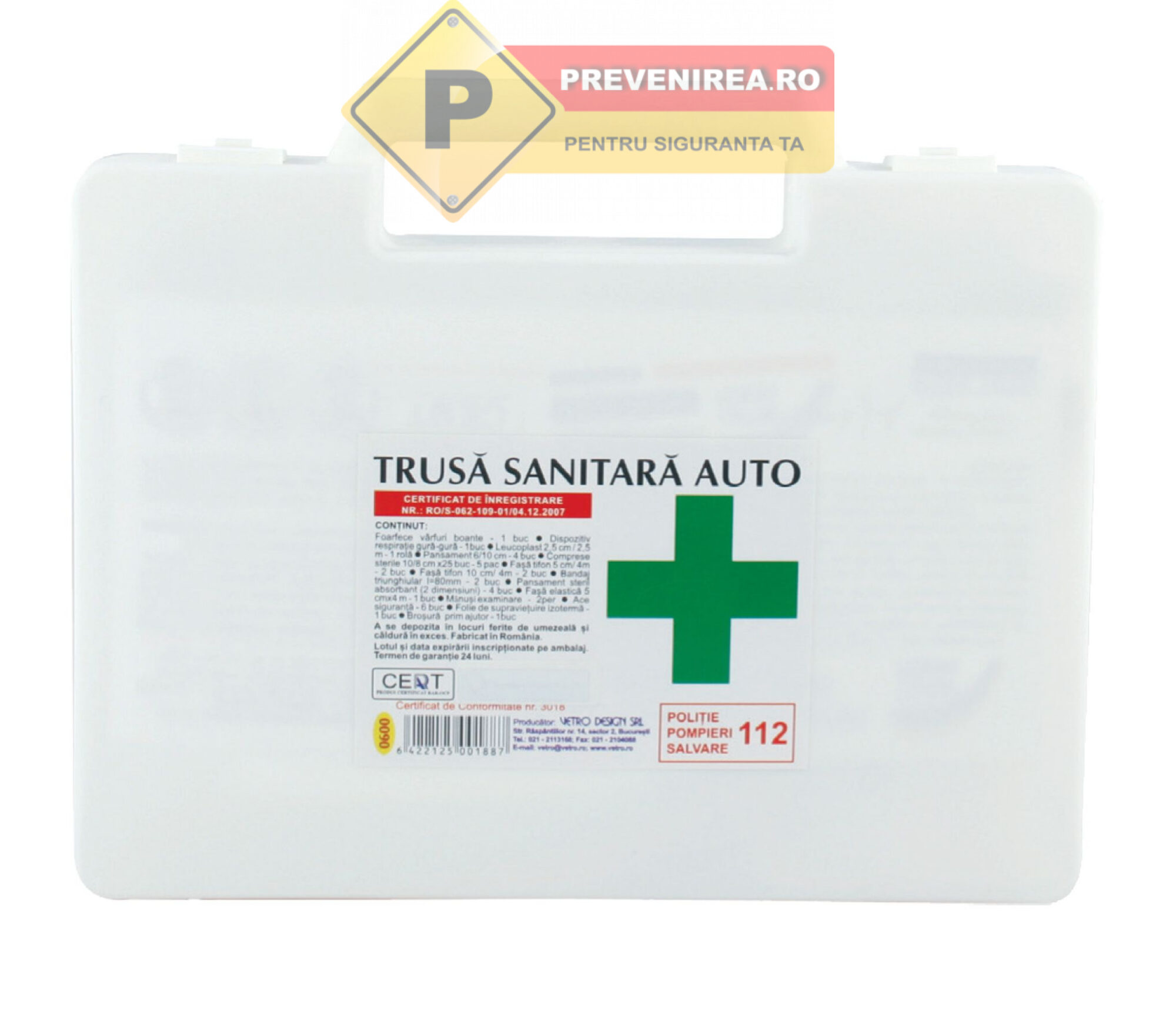 Trusa sanitara ro auto