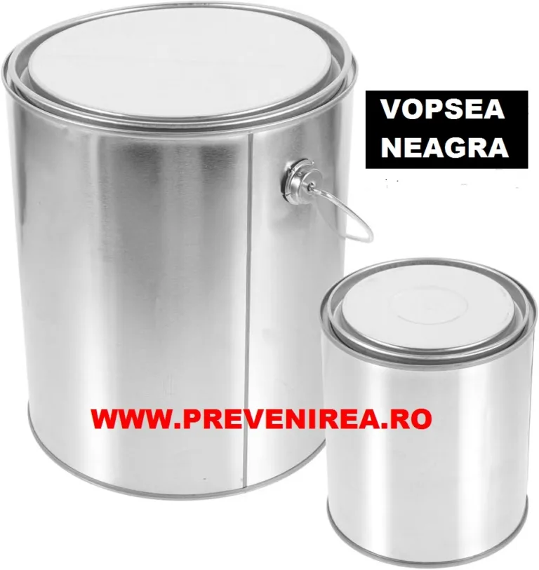 Vopsea pentru asfalt si beton neagra