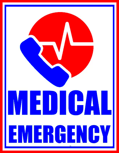 sign medical emergency
