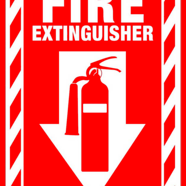 Sign extinguisher