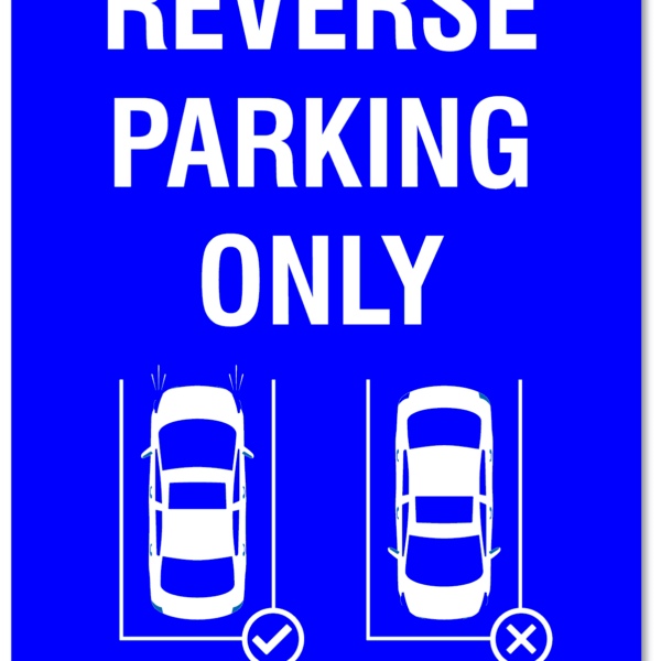 Parking Sign Reverse Parking Only