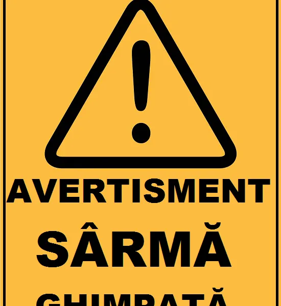 Placuta pentru sarma ghimpata
