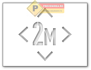Șabloane Profesionale pentru Marcaje Rutiere și Distanțare Socială