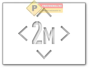 Șabloane Profesionale pentru Marcaje Rutiere și Distanțare Socială