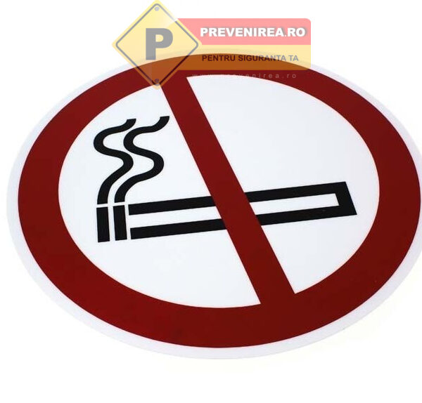 Marcaje pentru fumatul interzis