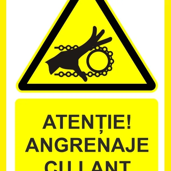 Placuta pentru angrenaje cu lant