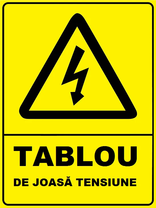 Placuta pentru tablou de joasa tensiune