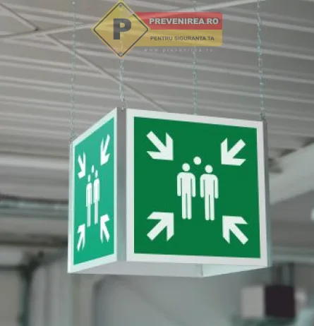 Cub de adunare în caz de urgență, personalizat - Perfect pentru spații interioare și exterioare