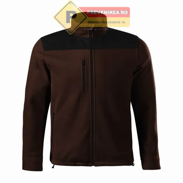 Jachete polar unisex maro pentru protectie
