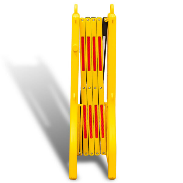 Barieră Extensibilă Industrială din Plastic - Siguranță și Control Acces Zone de Muncă