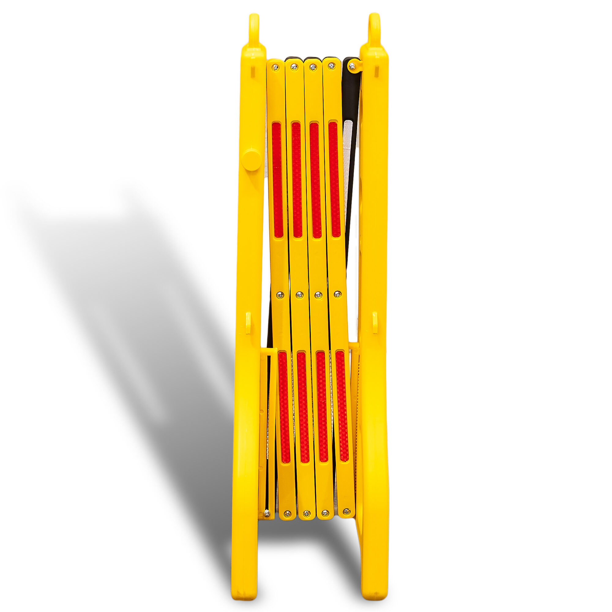 Barieră Extensibilă Industrială din Plastic - Siguranță și Control Acces Zone de Muncă
