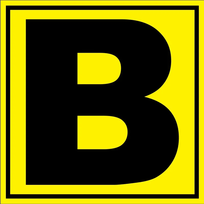 Placuta pentru depozit litera B randul B si poarta B