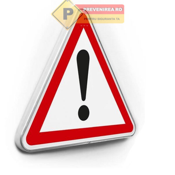 Indicator Avertizare Alte Pericole - Semnalizare Rutieră