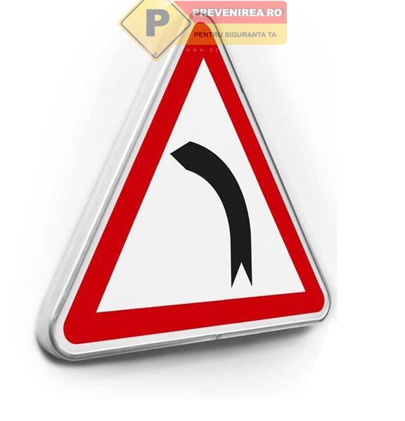 Indicator curbă la stânga - Semnalizare auto pentru viraj stânga