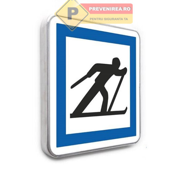 Indicator rutier parti de schii