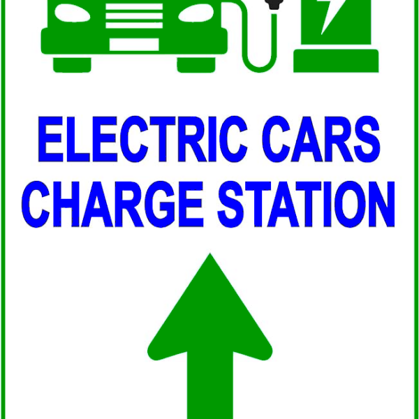 Indicator Electric Cars Charge Station - Semnalizare profesională pentru stațiile de încărcare EV