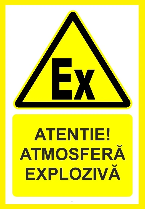 Placuta atentie atmosfera exploziva