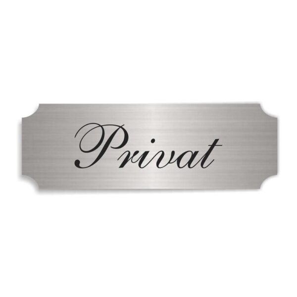 Semn decorativ privat