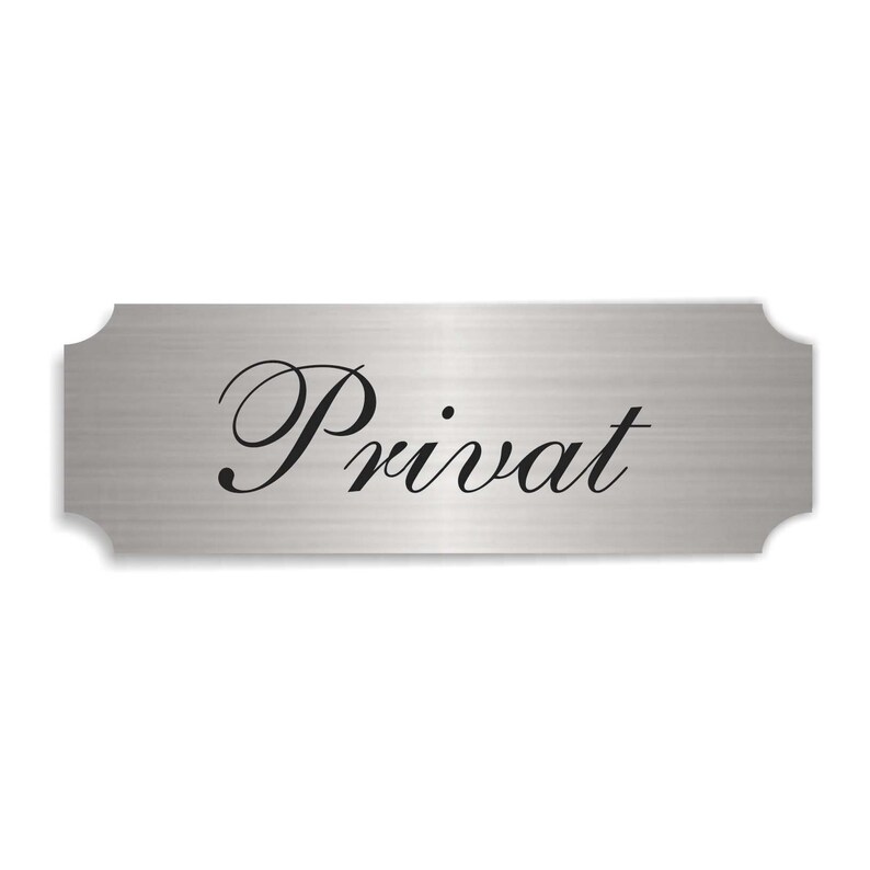 Semn decorativ privat