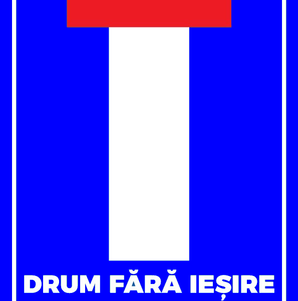 Semn pentru drum fara iesire drum infundat