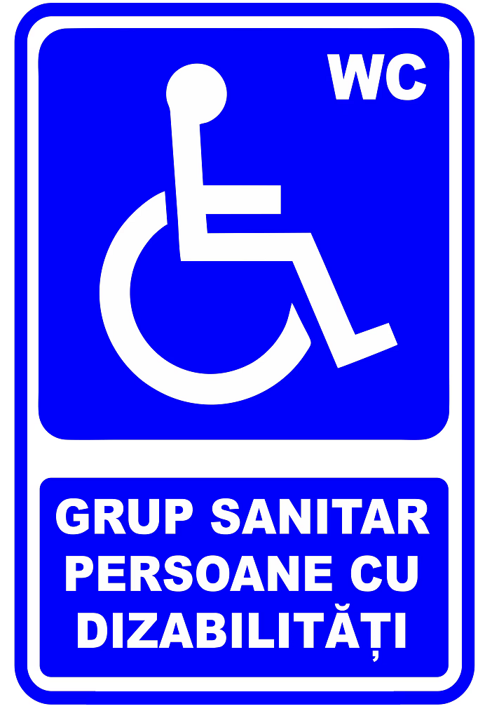 WC pentru persoane cu dizabilitati