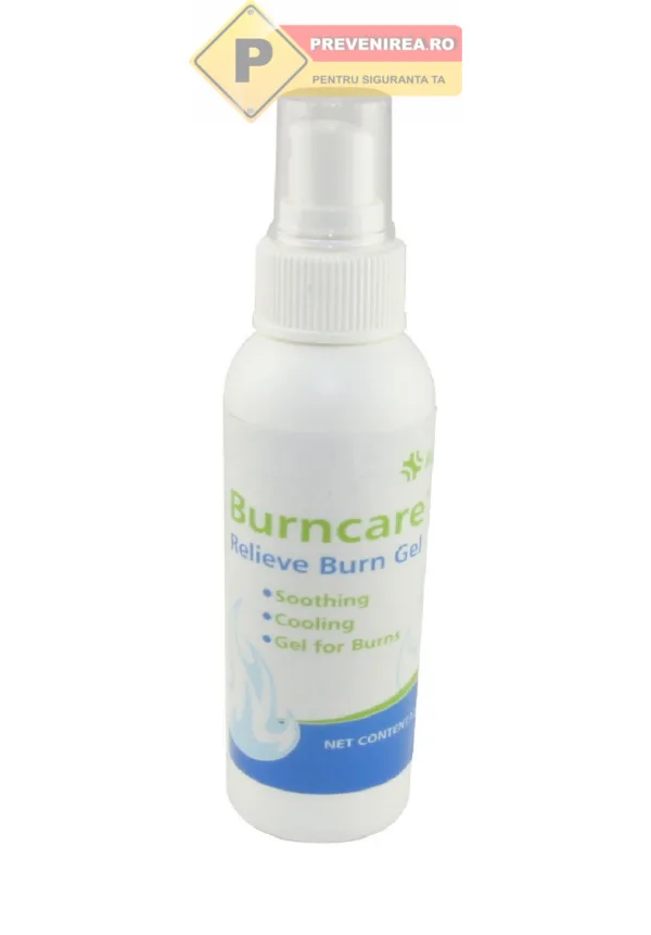 Gel Calmante pentru Arsuri Spray 50ml - Răcorire Rapidă și Vindecare Naturală a Pielii