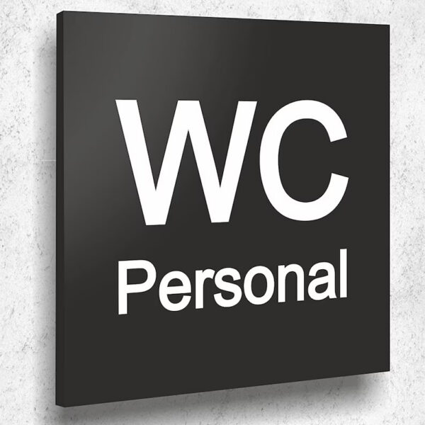 Semn ușă WC personal