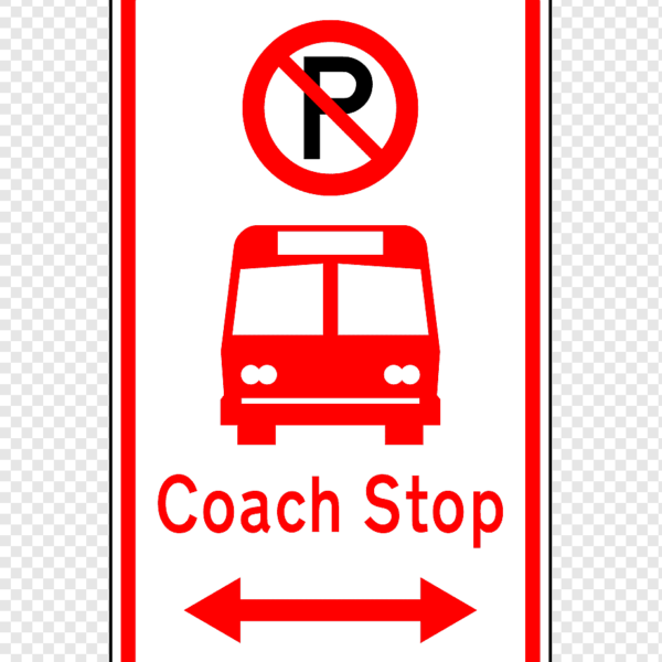 Indicator Loc de Staționare pentru Autobuze și Microbuze - Semn Interzis Parcarea