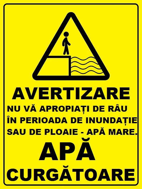 Placuta pentru rauri curgătoare si lacuri