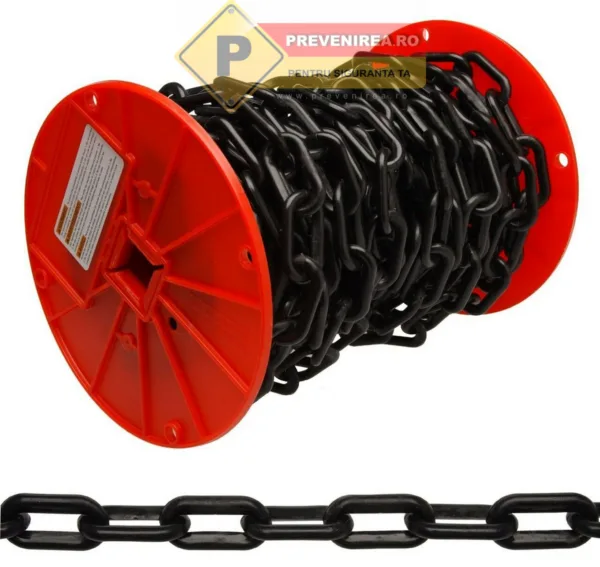 Lanturi din plastic negru