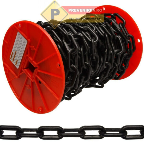 Lanturi din plastic negru