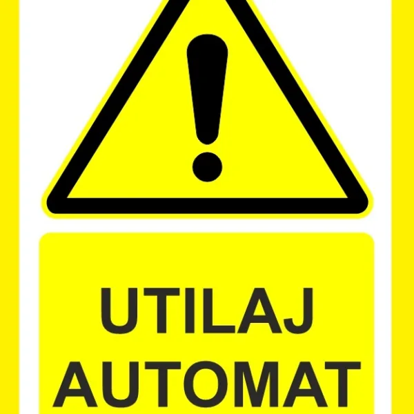 Placuta pentru utilaj automat