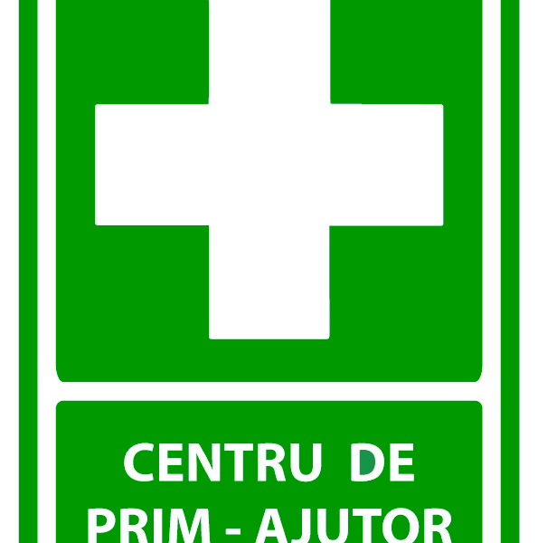 Semn cu centru de prim ajutor