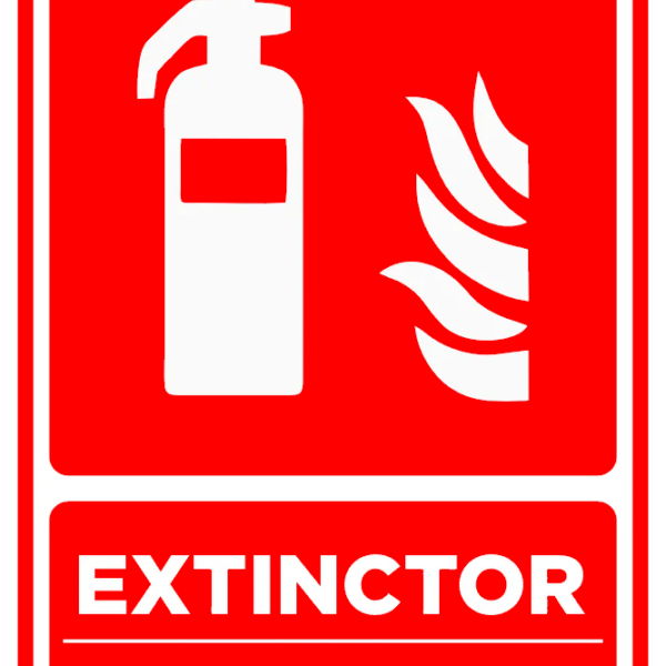 Semn extinctor fire extinguisher