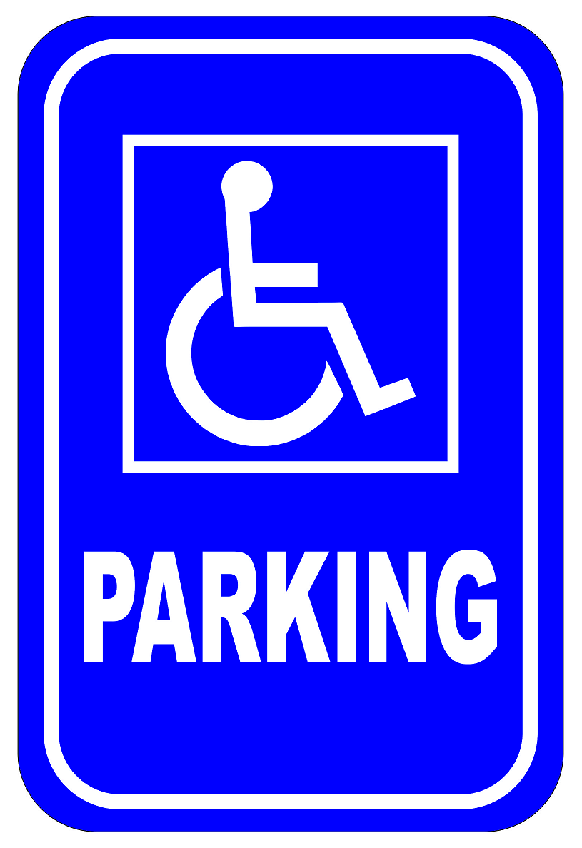 Indicator Loc de Parcare Rezervat Persoane cu Handicap - Semnalizare Sigură și Conformă Legislației