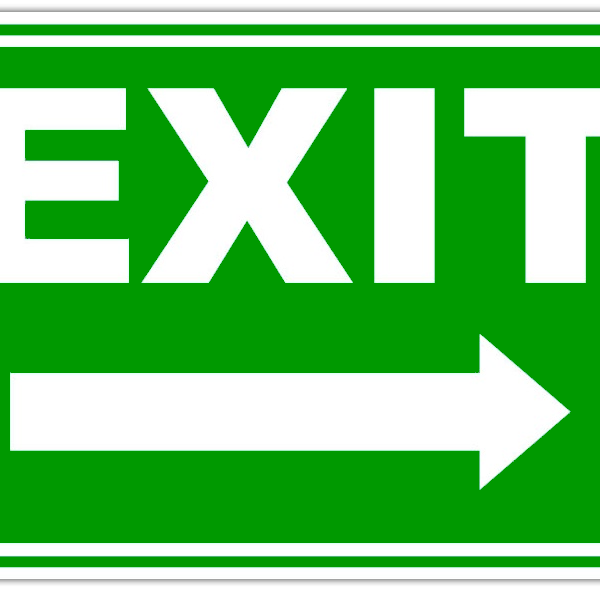 indicator exit in dreapta
