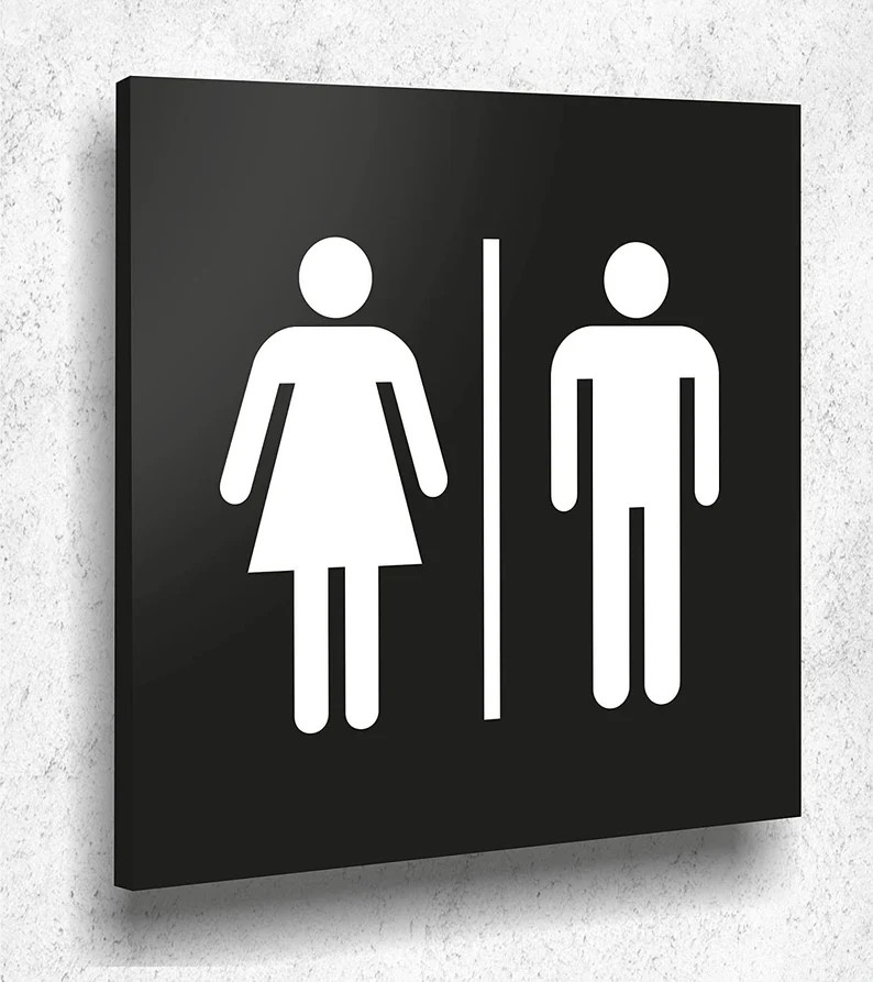 Placuta ușă WC mixta