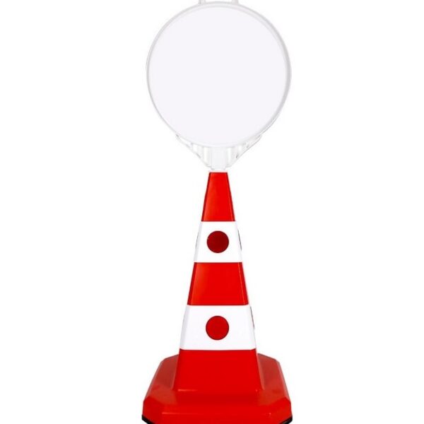 Set de conuri de circulație pentru semne goale