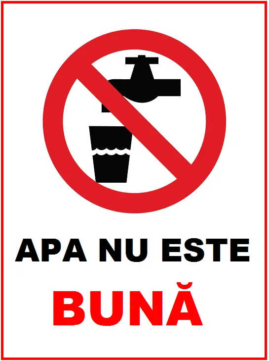 Placuta apa nu este buna