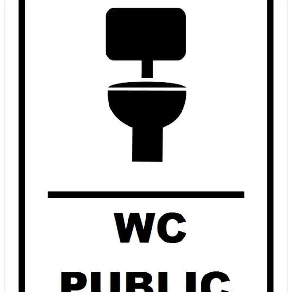 Placute pentru wc public