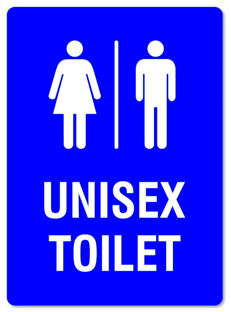 Unisex toilet