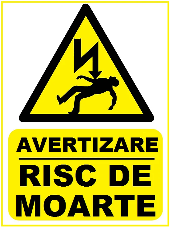 Placuta pentru risc de moarte