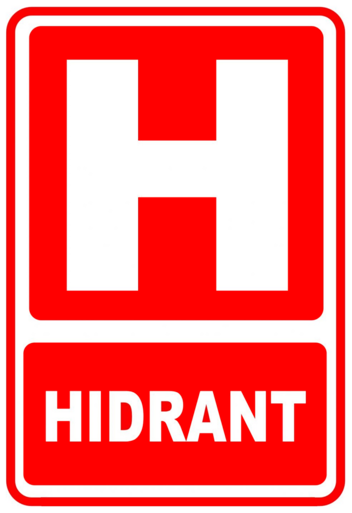 Semn de hidrant