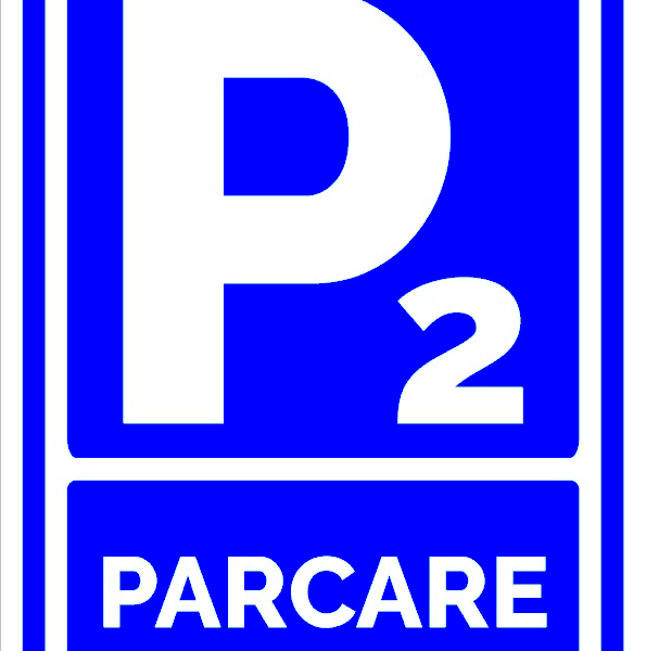 Indicator pentru parcare cu 2 locuri