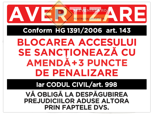Semn pentru parcari publice