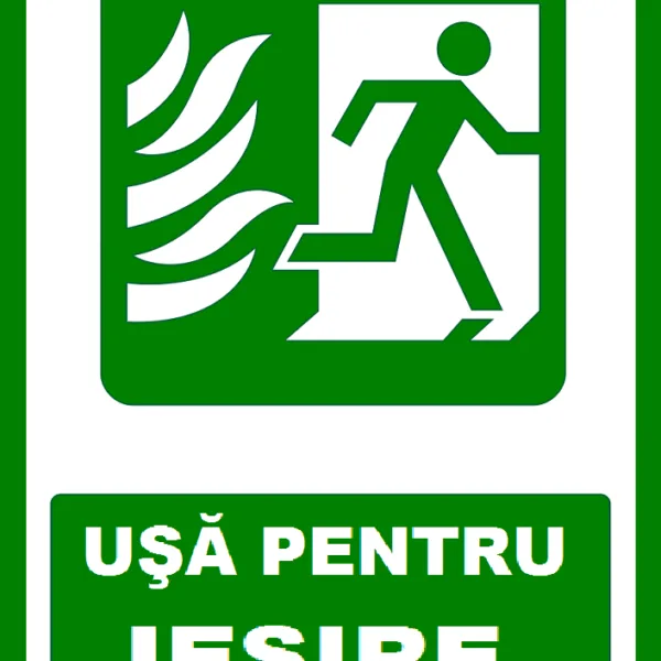 Placuta  usa pentru iesire la dreapta